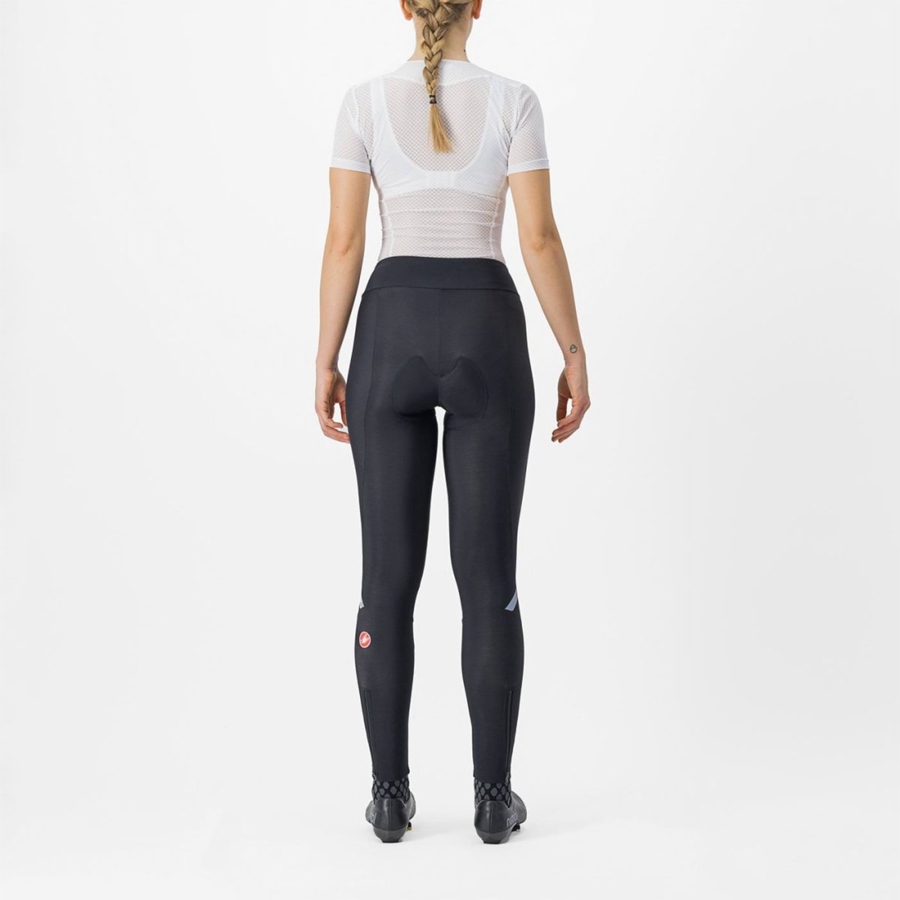 Castelli ENTRATA W Leggings Dames Zwart | 019365HEU