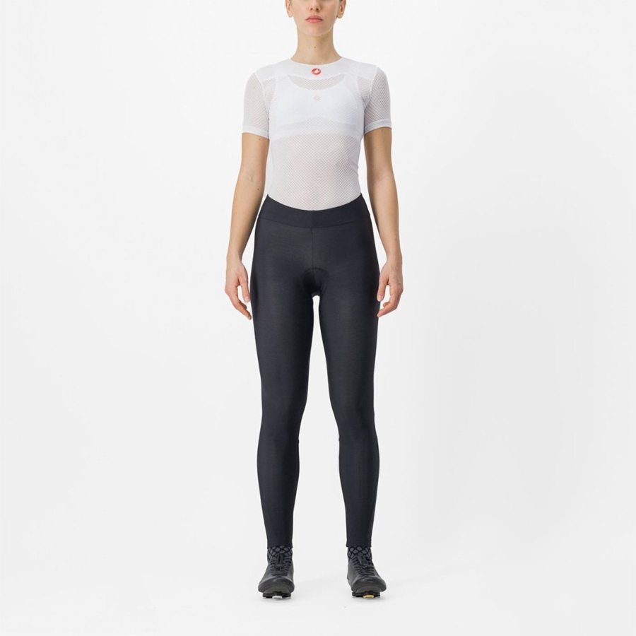 Castelli ENTRATA W Leggings Dames Zwart | 019365HEU