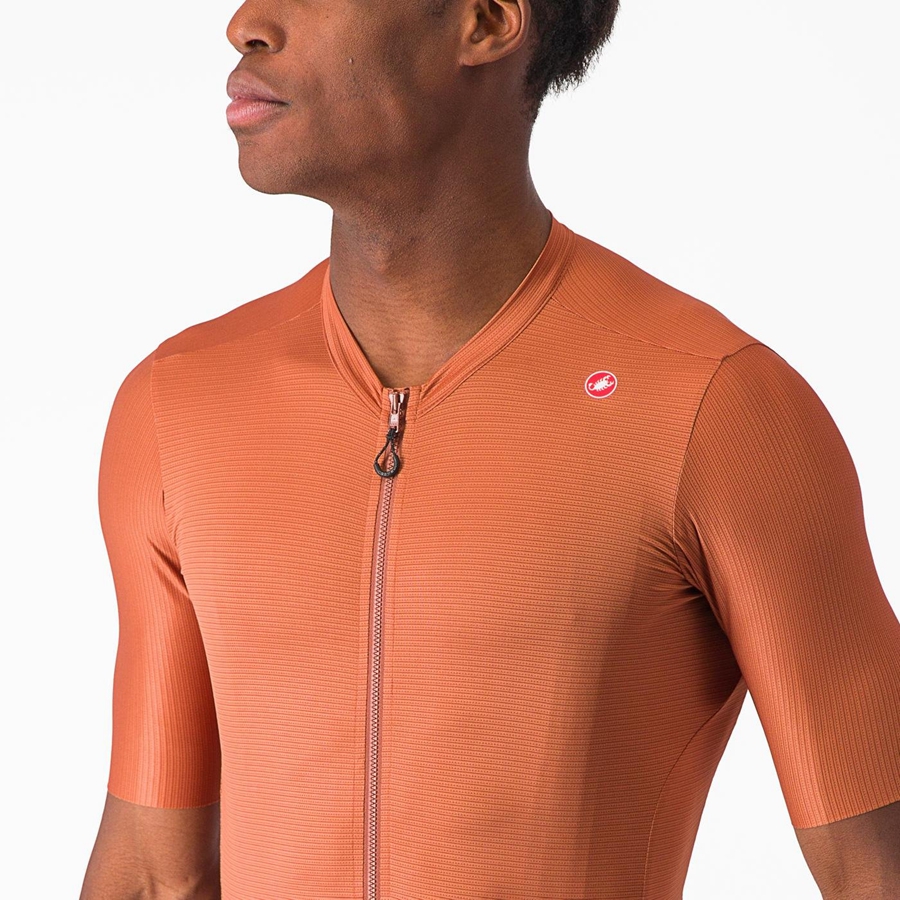 Castelli ESPRESSO Jersey Heren Beige Donkergrijs | 298056NPX