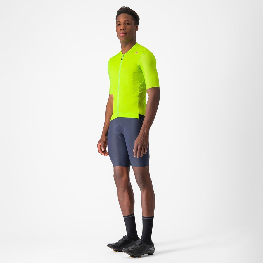 Castelli ESPRESSO Jersey Heren Lichtgroen Diepgroen | 104572NBC