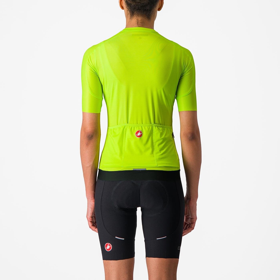 Castelli ESPRESSO W Jersey Dames Lichtgroen Diepgroen | 980527OVJ