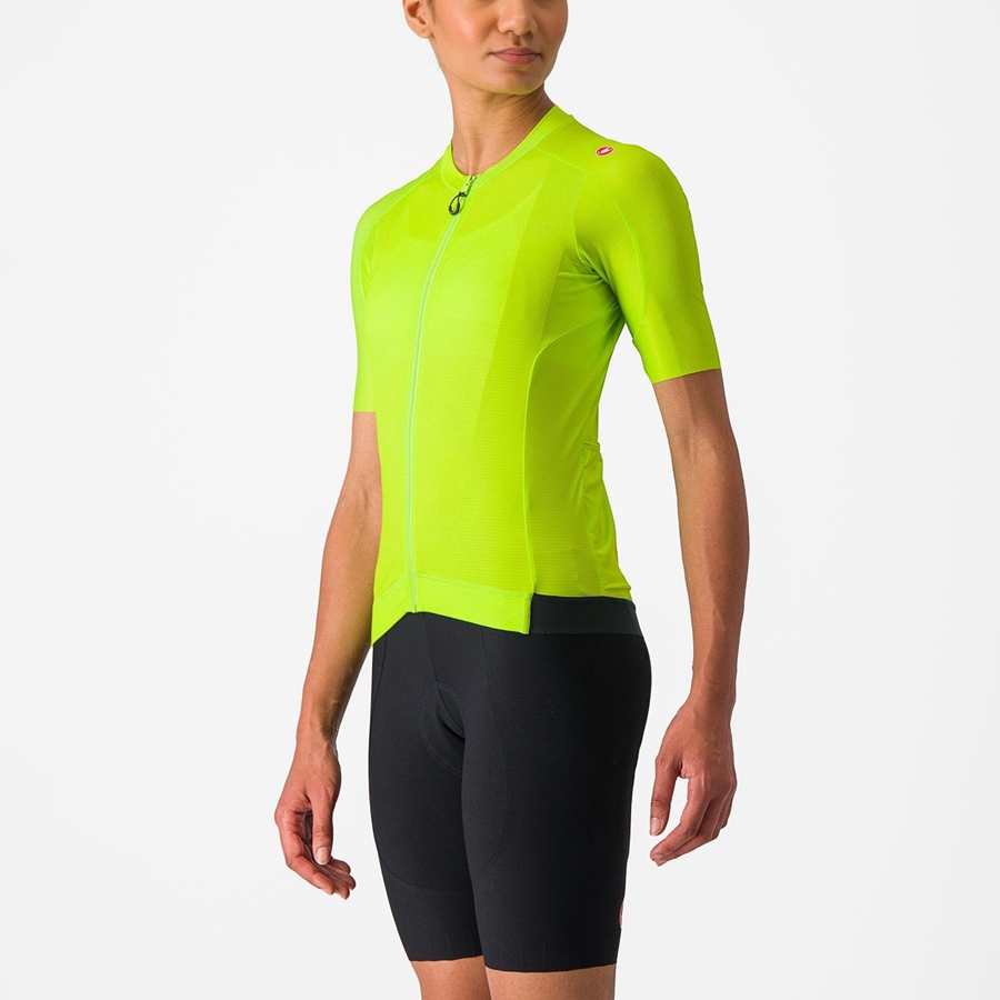 Castelli ESPRESSO W Jersey Dames Lichtgroen Diepgroen | 980527OVJ