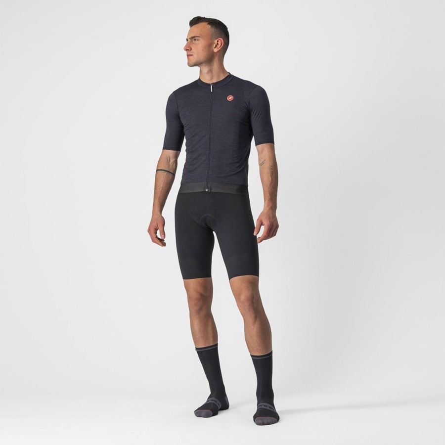 Castelli ESSENZA Jersey Heren Zwart | 167943ACJ