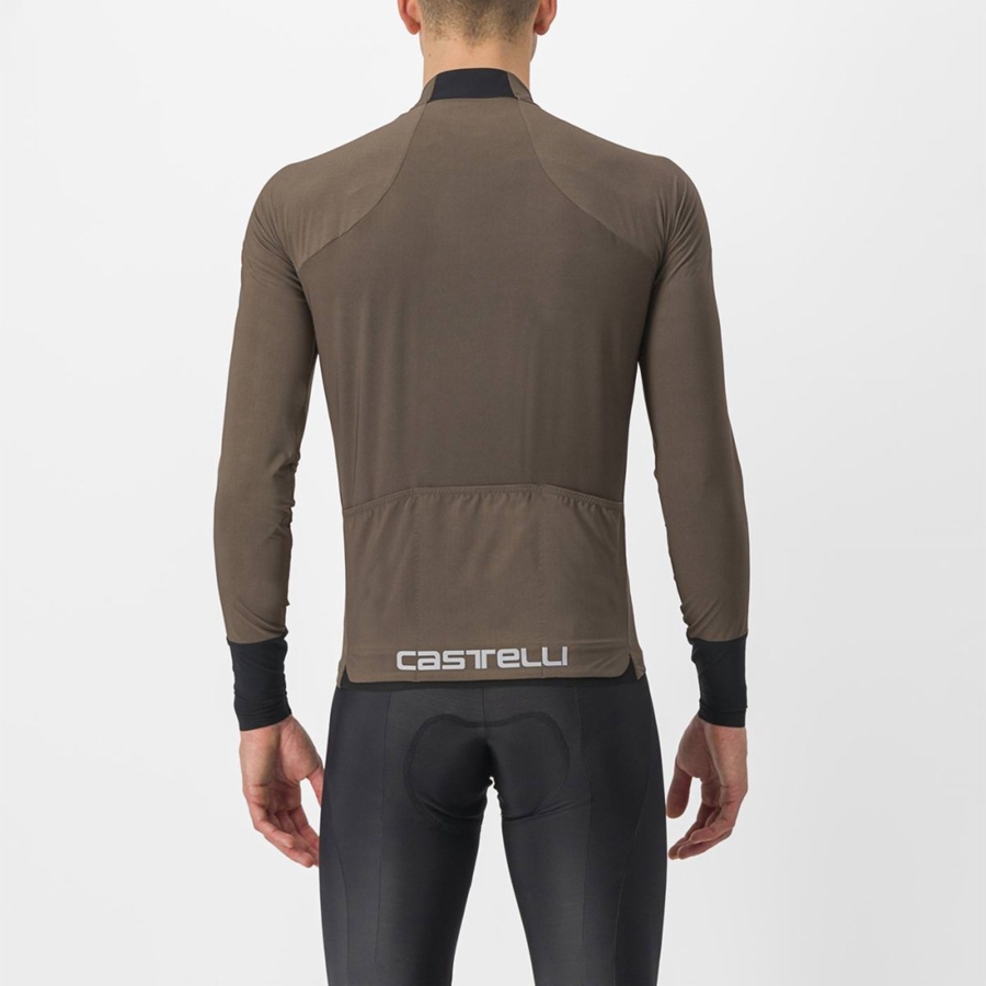 Castelli FLIGHT AIR Jersey Heren Bruin | 207491FMV