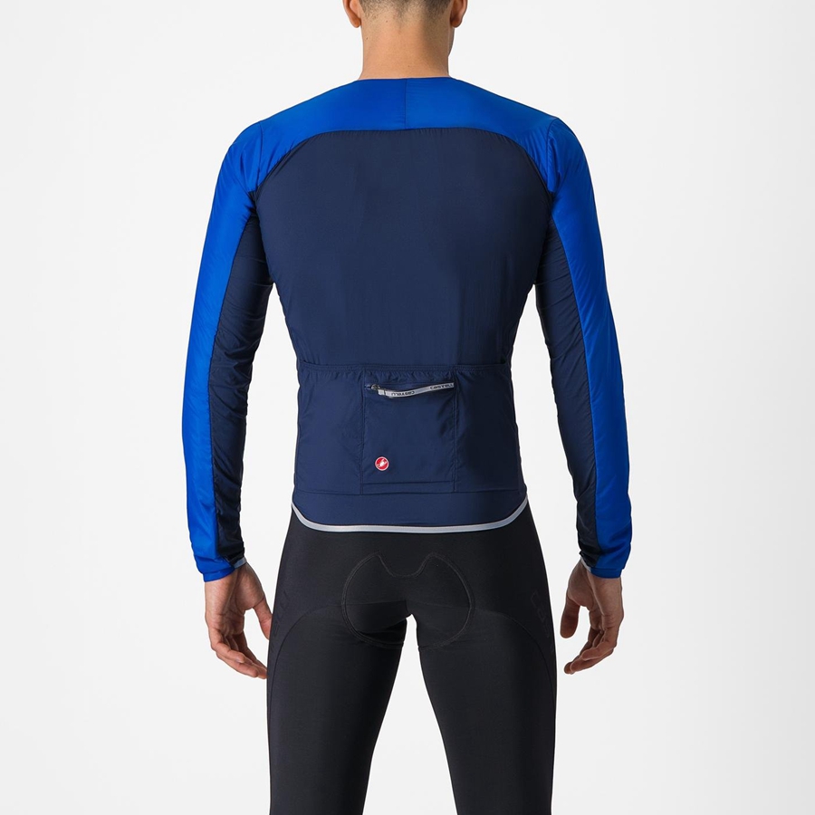 Castelli FLY JACK-SEY Jassen Heren Blauw Blauw | 016243XSL