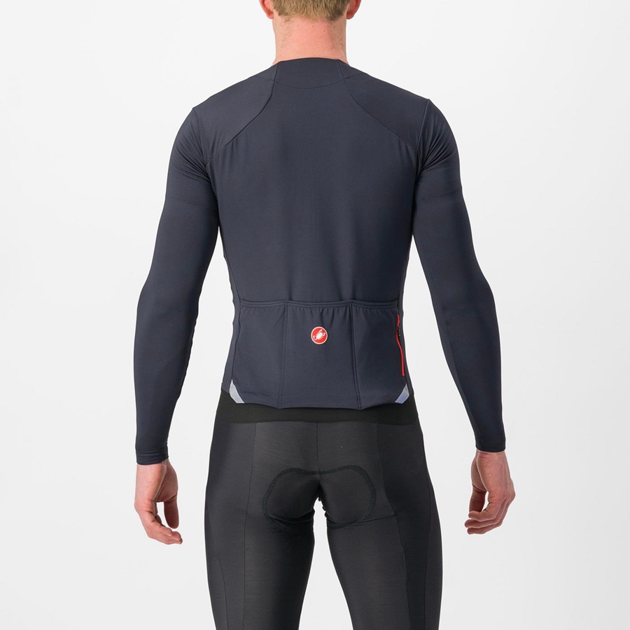 Castelli FLY LS Jersey Heren Zwart | 964520MZI