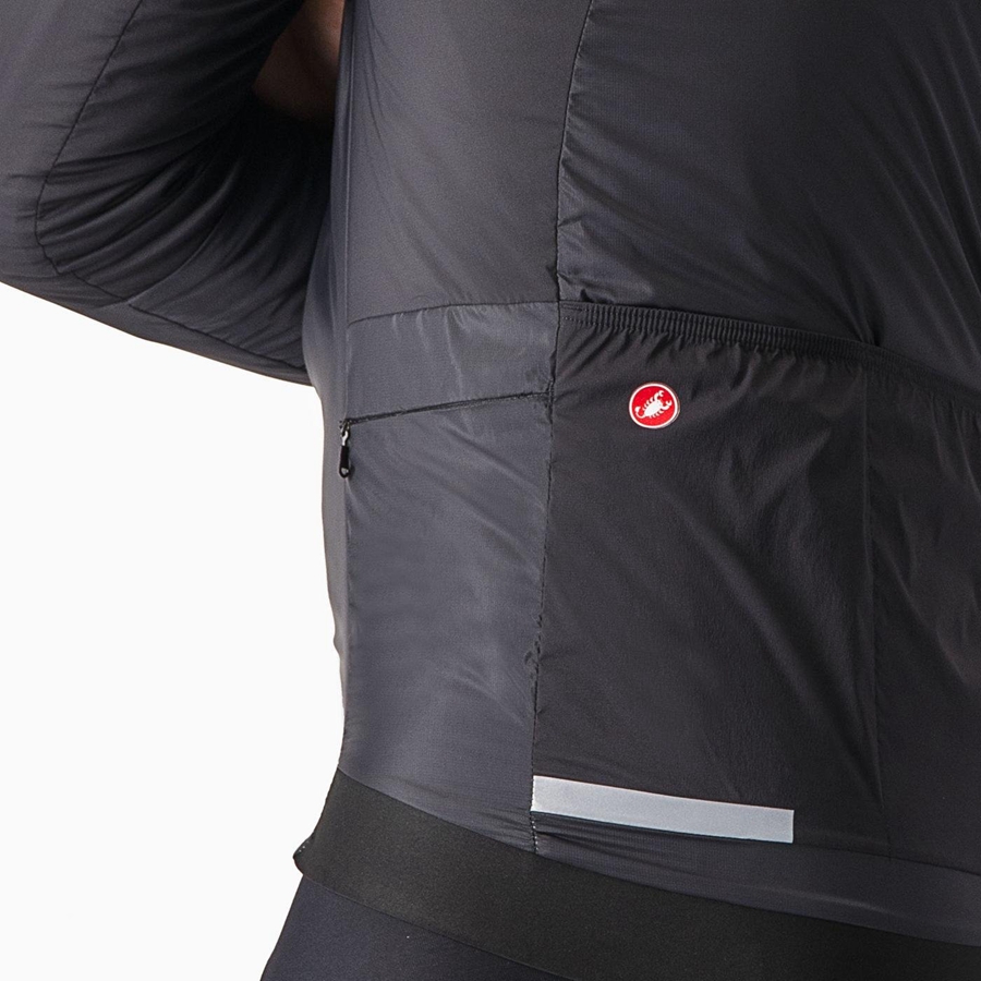 Castelli FLY THERMAL Jassen Heren Zwart | 651890CMU