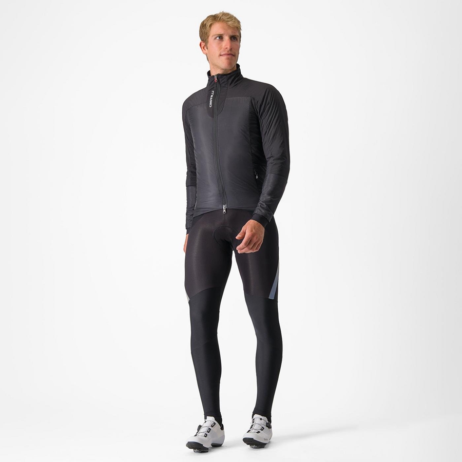 Castelli FLY THERMAL Jassen Heren Zwart | 651890CMU