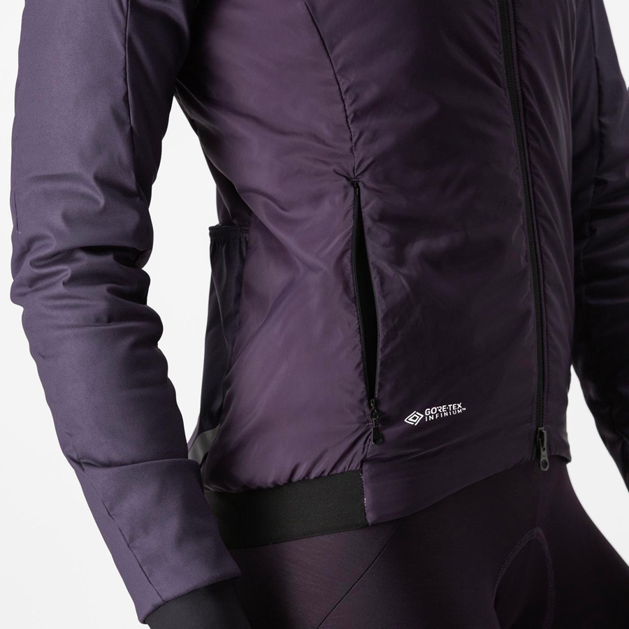 Castelli FLY THERMAL W Jassen Dames Paars | 263185GTE