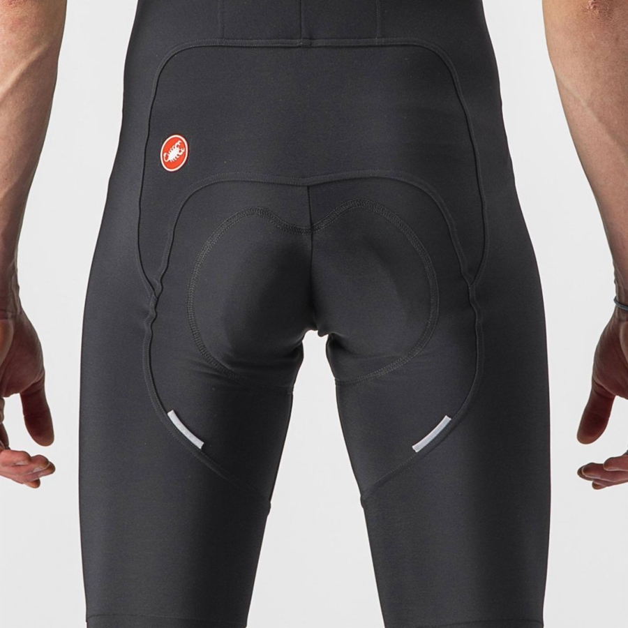 Castelli FREE AERO RC Panty Met Slabbetje Heren Zwart | 123940GXQ