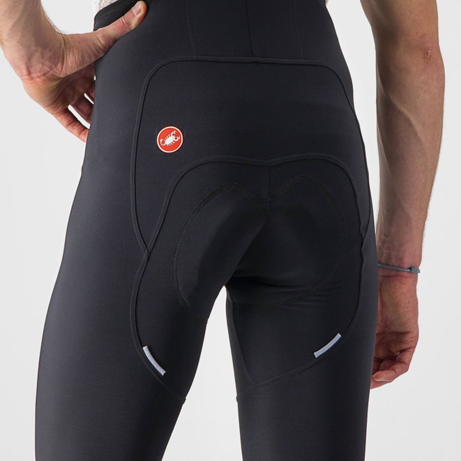 Castelli FREE AERO RC Panty Met Slabbetje Heren Zwart | 123940GXQ