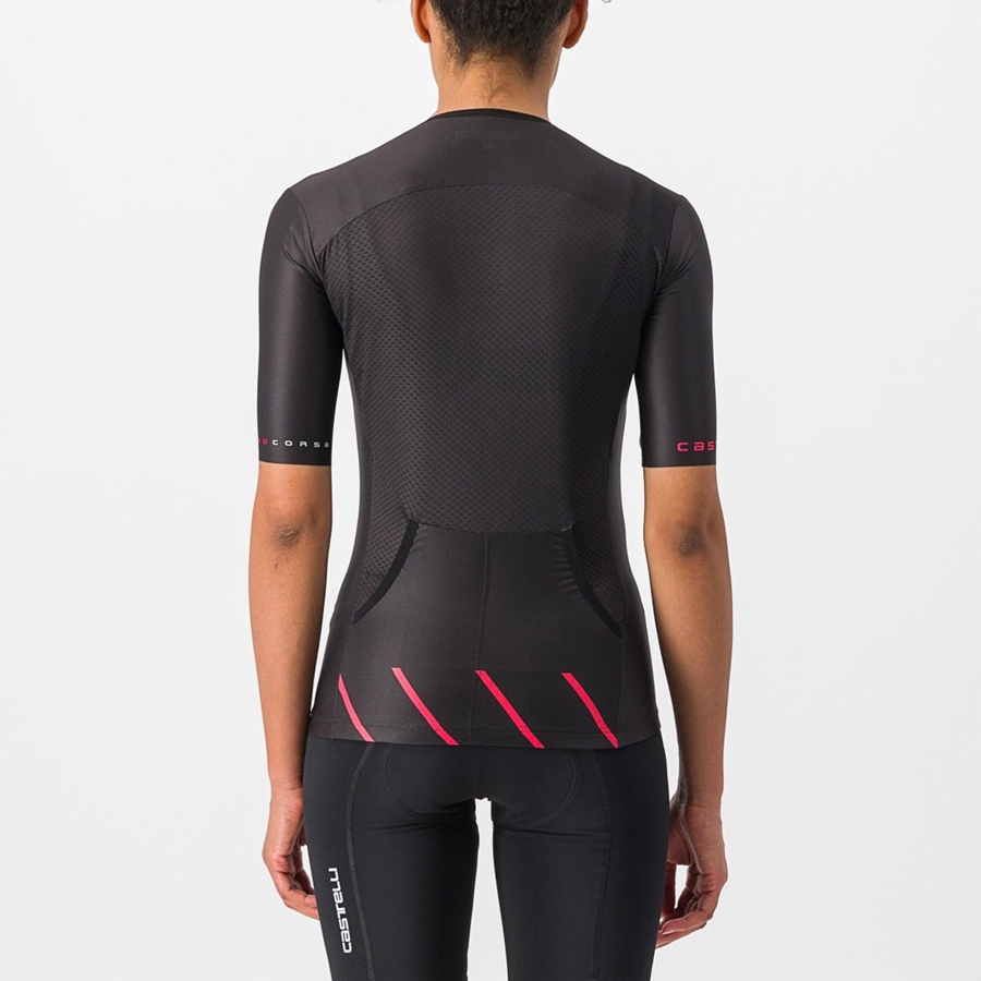 Castelli FREE SPEED 2 W RACE TOP Pakken Dames Zwart | 325796WFR