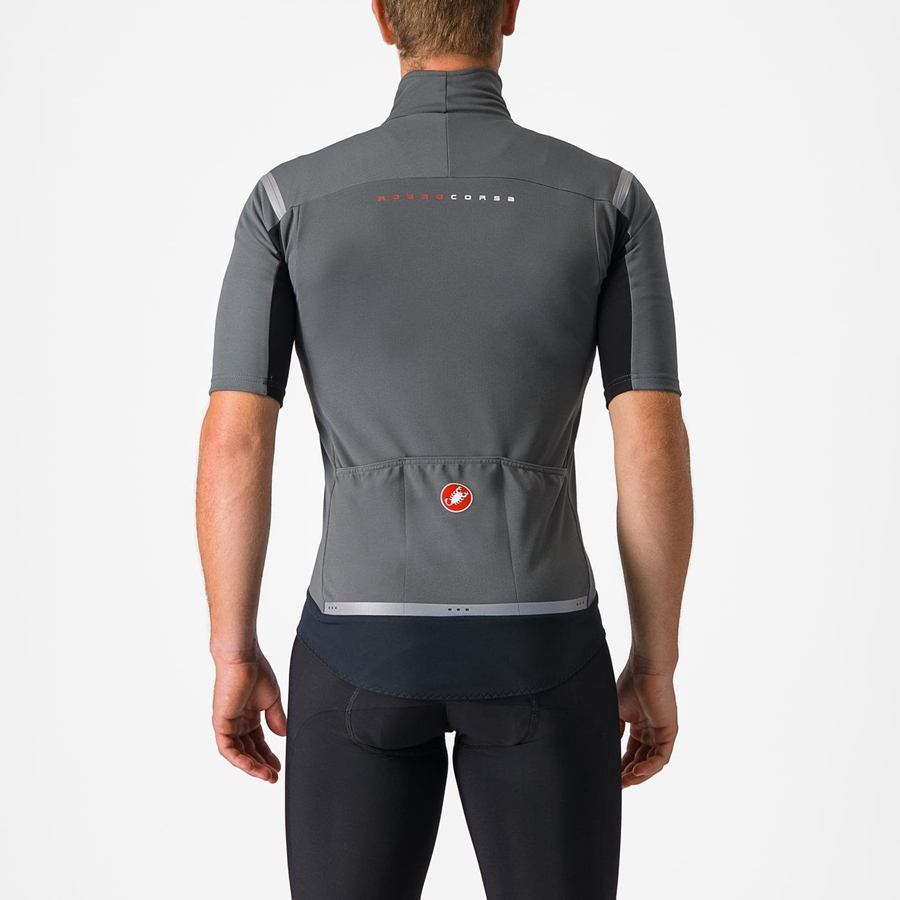 Castelli GABBA RoS 2 Jassen Heren Grijs Zilver | 487125RTD