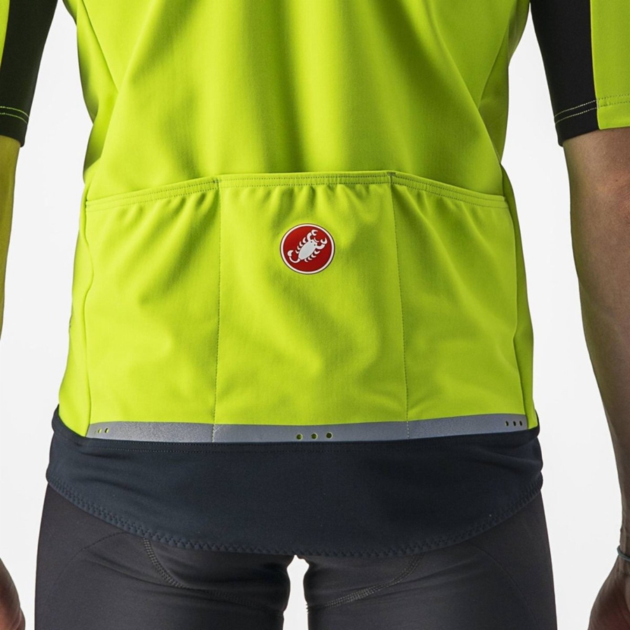 Castelli GABBA RoS 2 Jassen Heren Lichtgroen Donkergrijs | 580719YGA