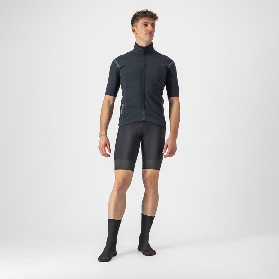 Castelli GABBA RoS 2 Jassen Heren Zwart Zwart | 480532VKZ