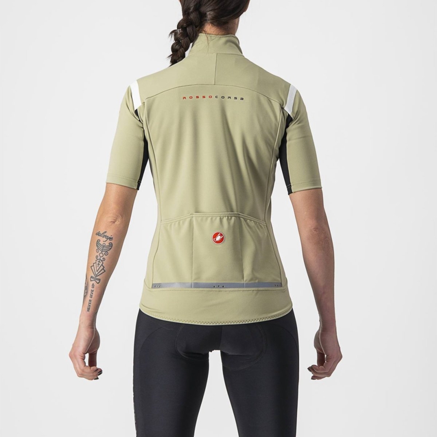 Castelli GABBA RoS 2 W Jassen Dames Groen | 729640FBL