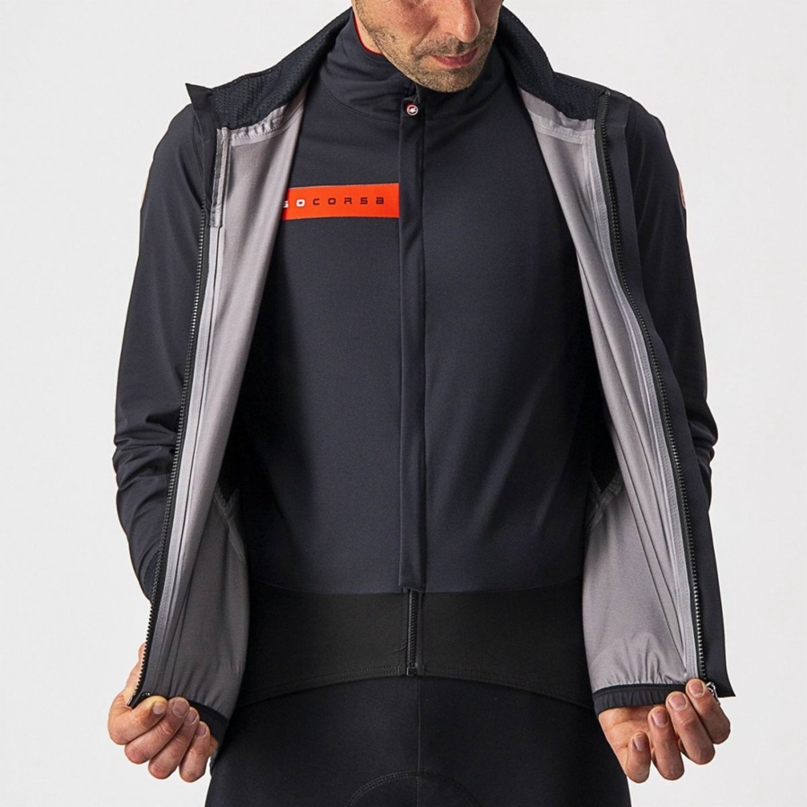 Castelli GAVIA Bescherming Heren Zwart | 097534MJG