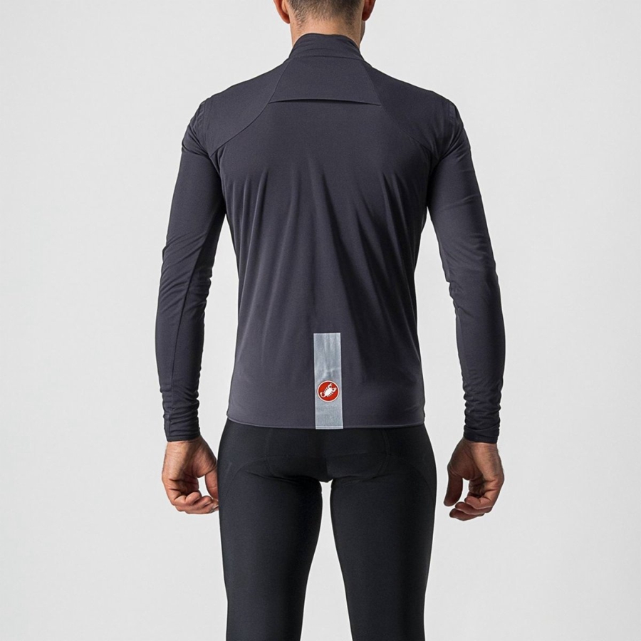 Castelli GOCCIA Bescherming Heren Donkergrijs | 497058GZO