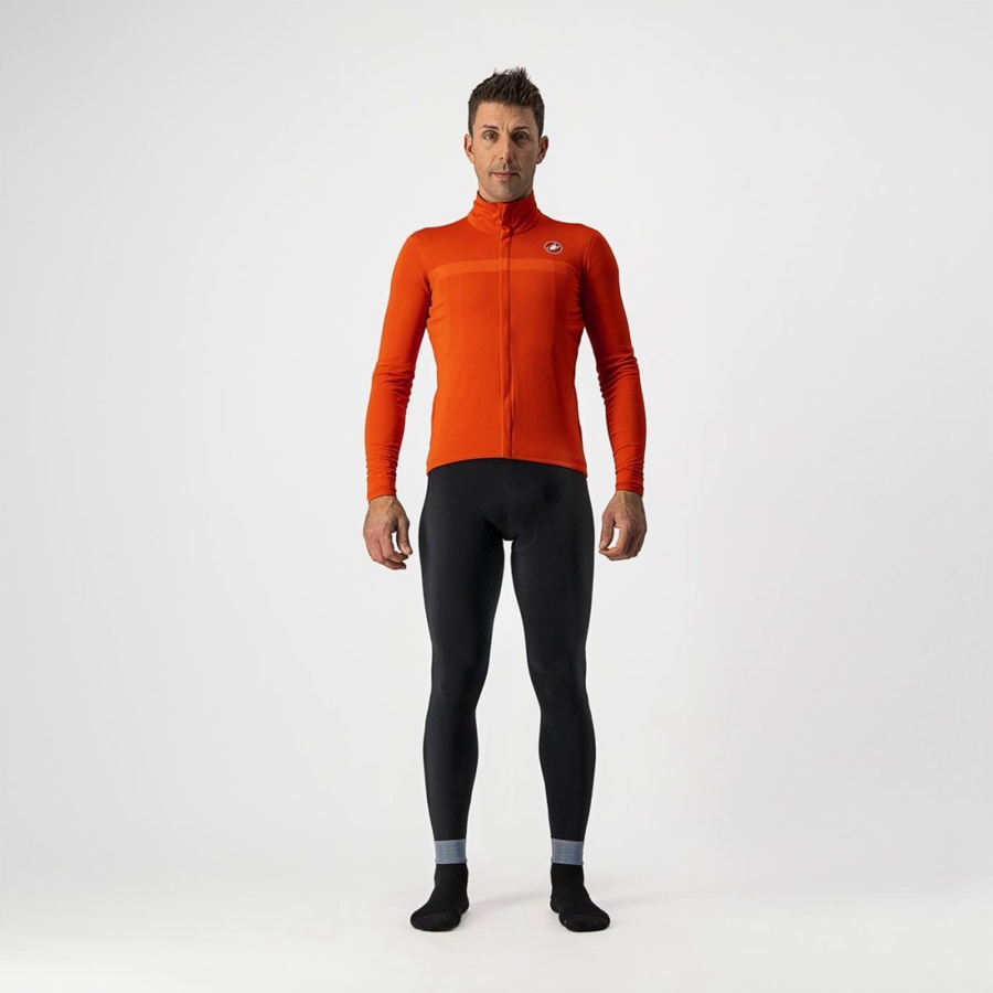 Castelli GOCCIA Bescherming Heren Rood | 908465NZO