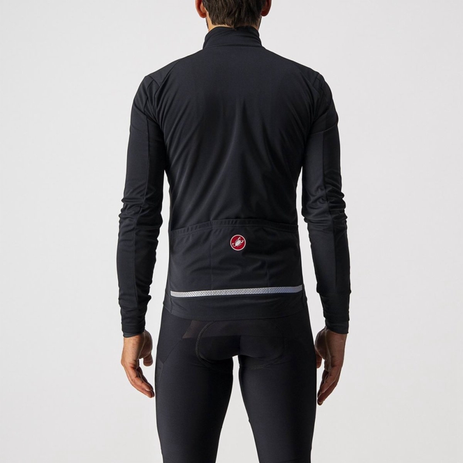 Castelli GO Jassen Heren Zwart Wit | 749253WDF