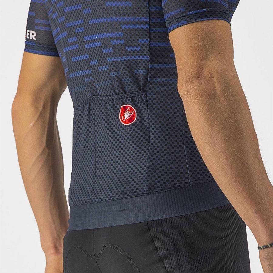 Castelli INSIDER Jersey Heren Blauw | 471906LHJ