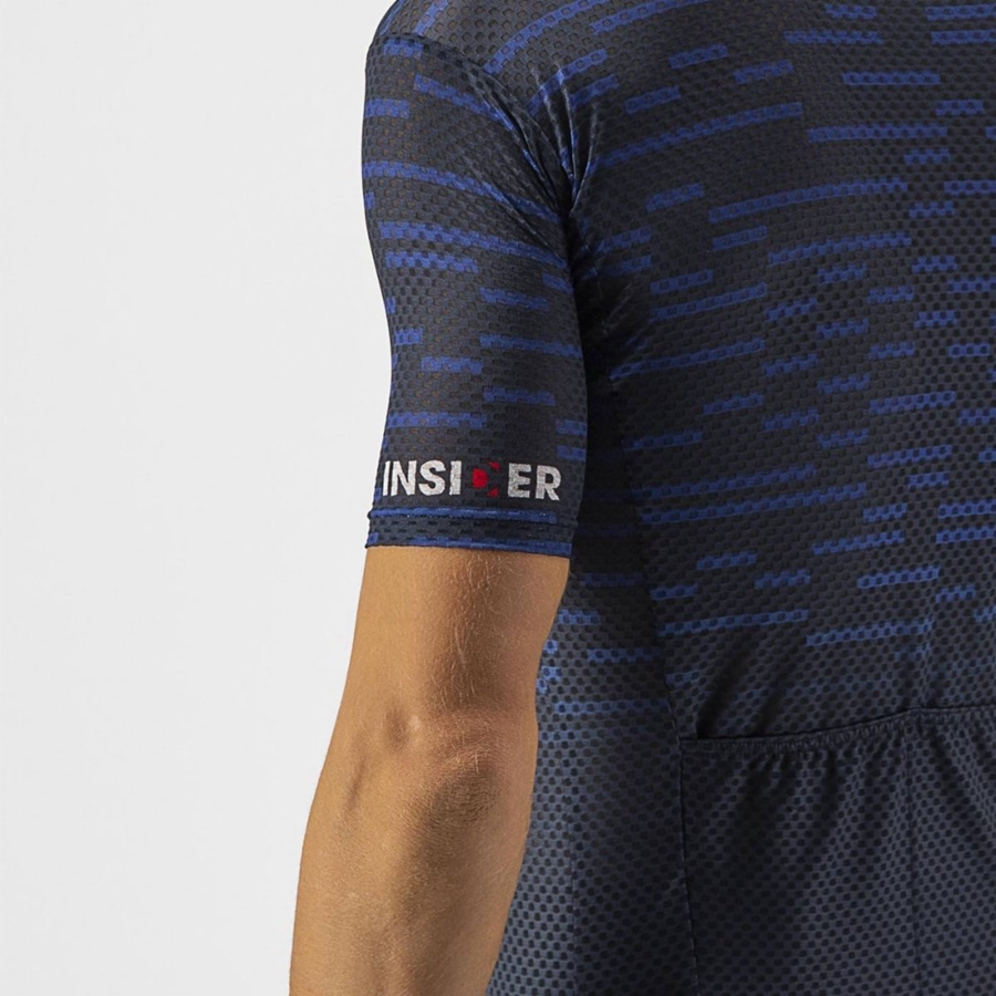 Castelli INSIDER Jersey Heren Blauw | 471906LHJ