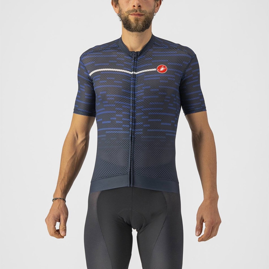 Castelli INSIDER Jersey Heren Blauw | 471906LHJ