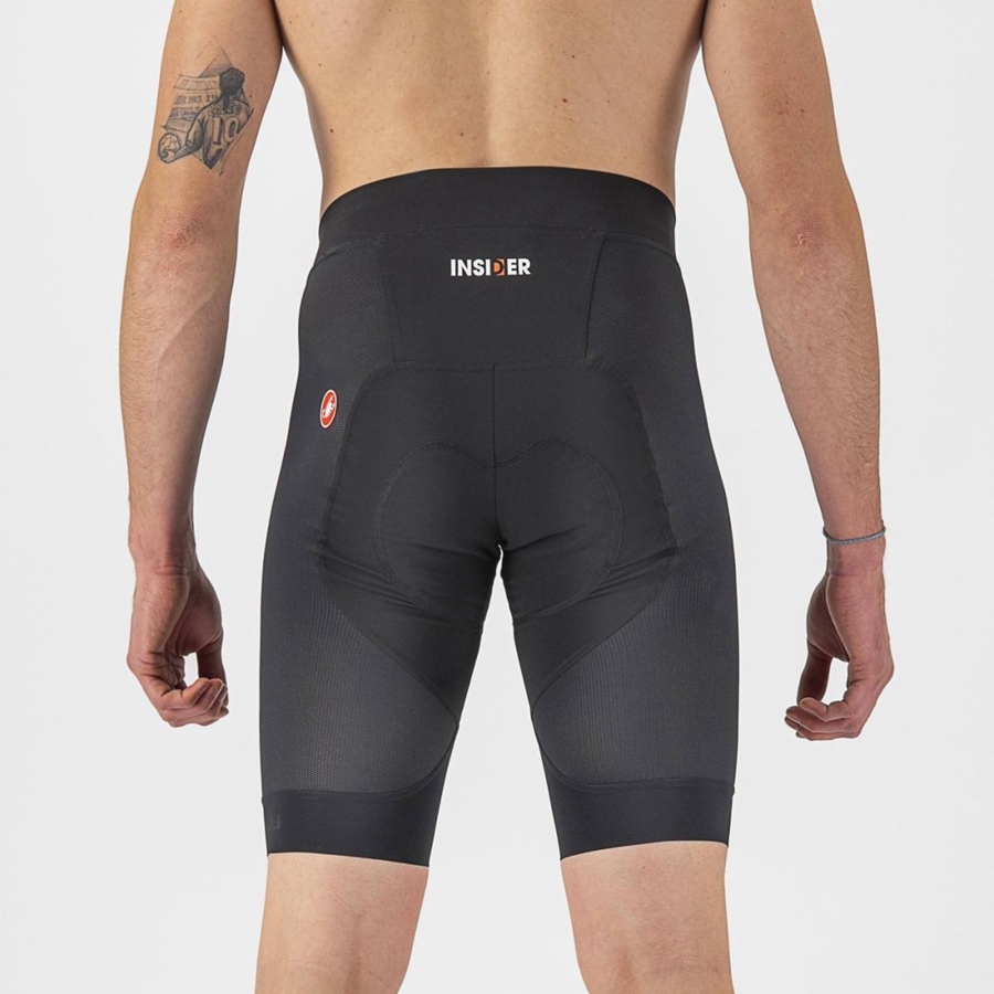 Castelli INSIDER Korte Broek Heren Zwart | 743026ZPS