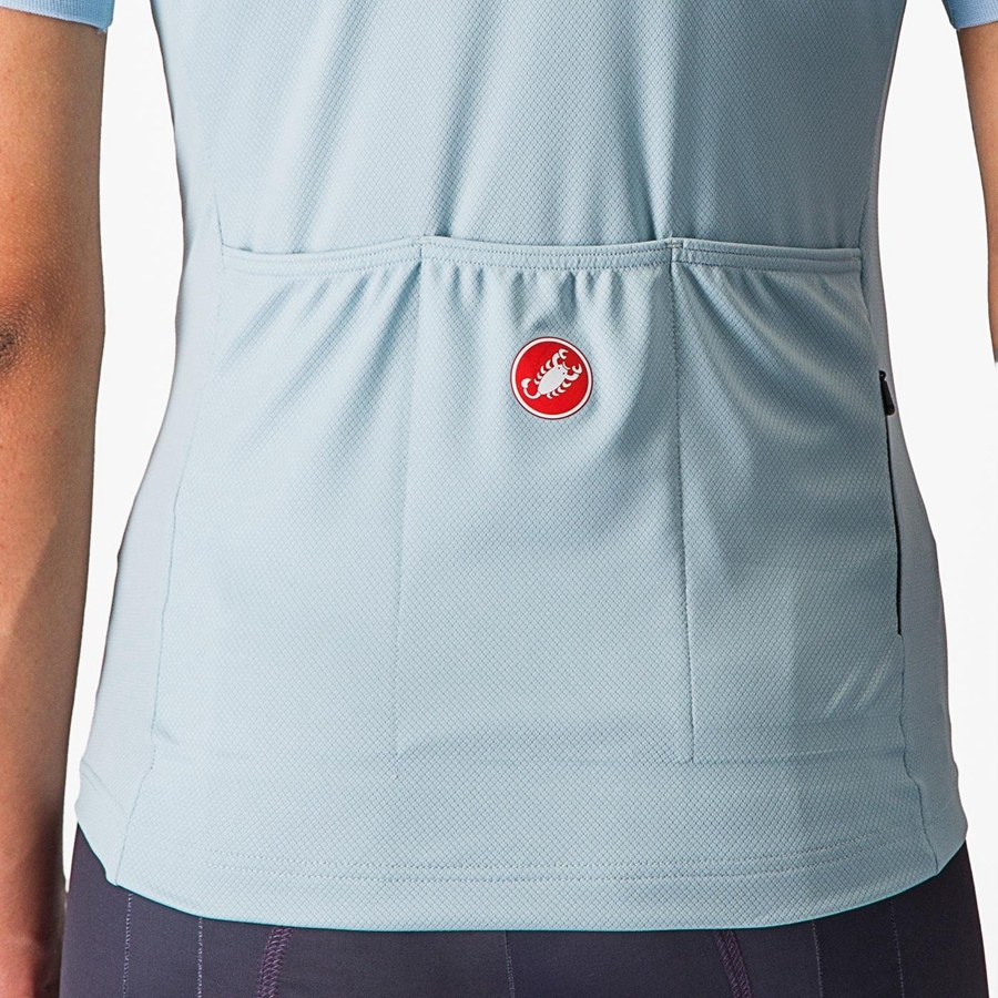 Castelli LIBERA Jersey Dames Blauw | 296703PIO