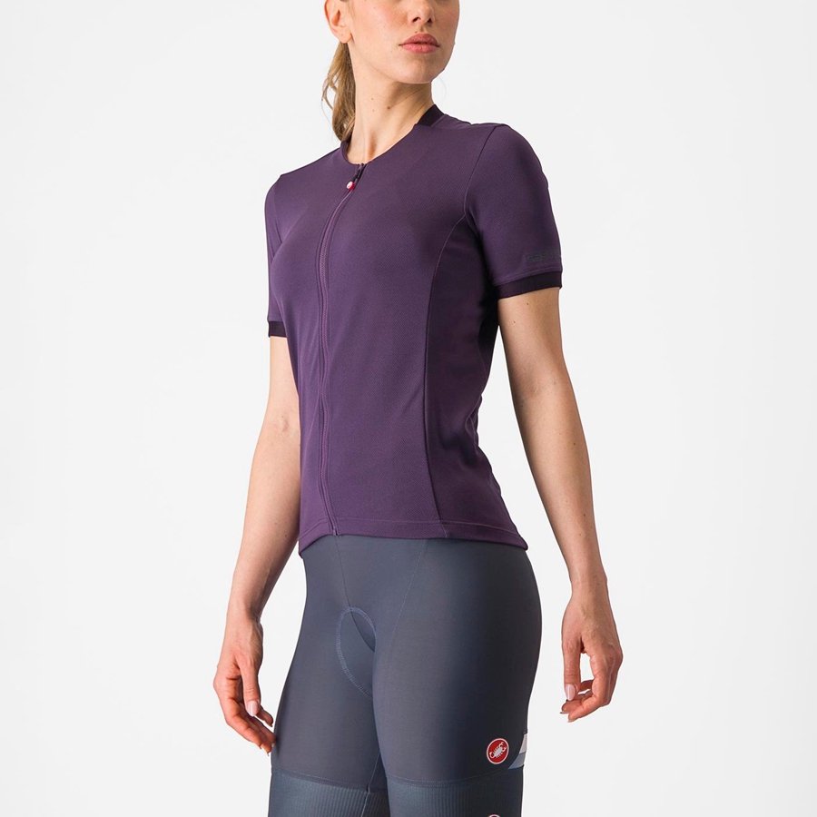 Castelli LIBERA Jersey Dames Paars | 085674MZP