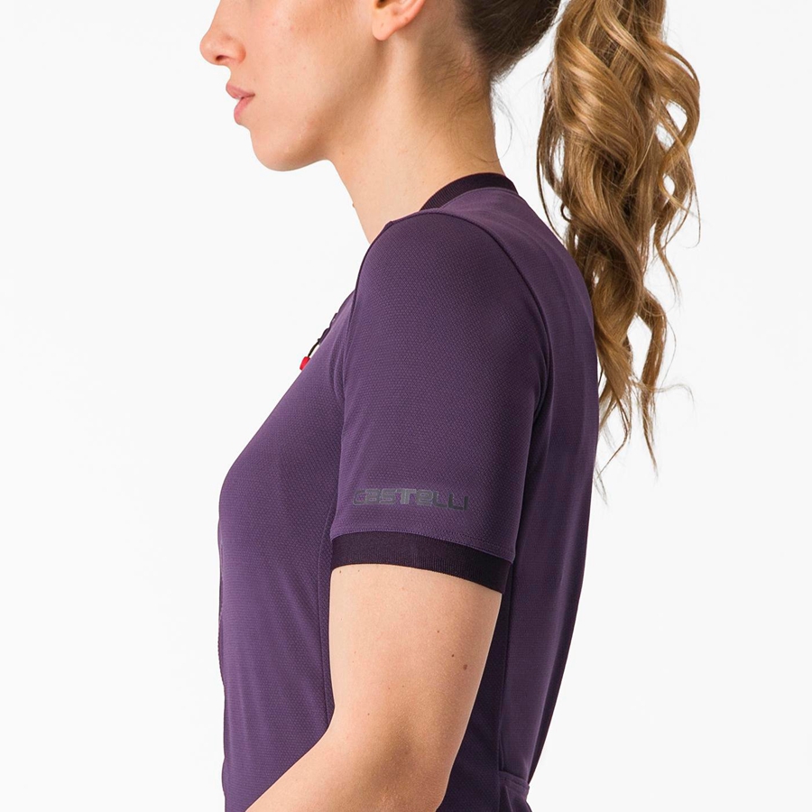 Castelli LIBERA Jersey Dames Paars | 085674MZP