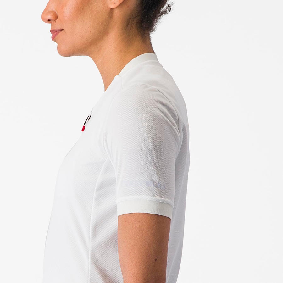 Castelli LIBERA Jersey Dames Wit | 968401PXV