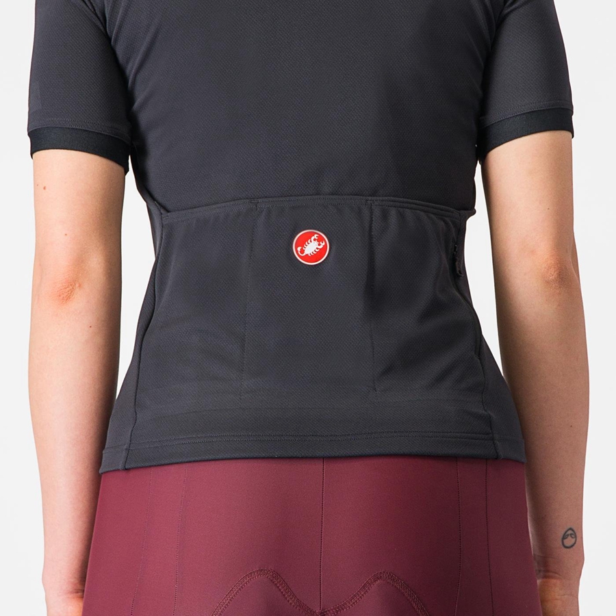 Castelli LIBERA Jersey Dames Zwart | 761403DIA