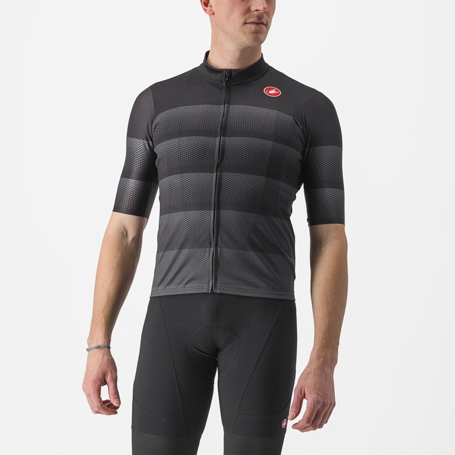 Castelli LIVELLI Jersey Heren Zwart | 948731PWQ