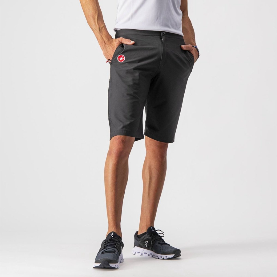 Castelli MILANO Korte Broek Heren Zwart | 234586IPQ