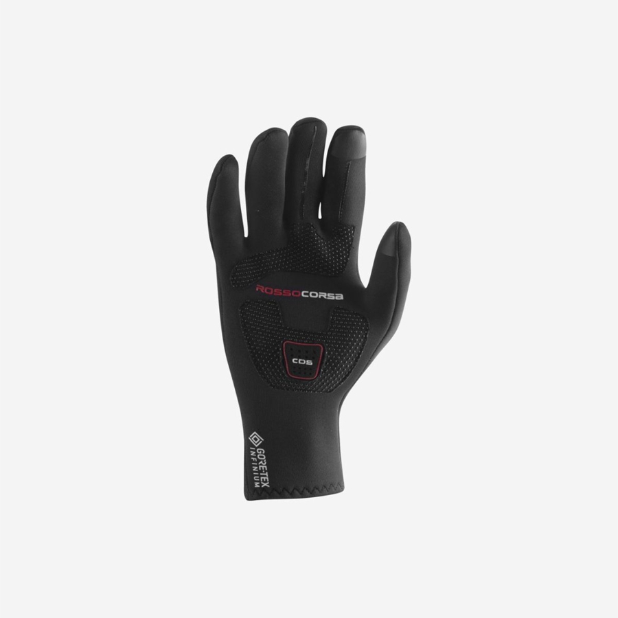 Castelli PERFETTO MAX Handschoenen Heren Zwart | 821609OWR