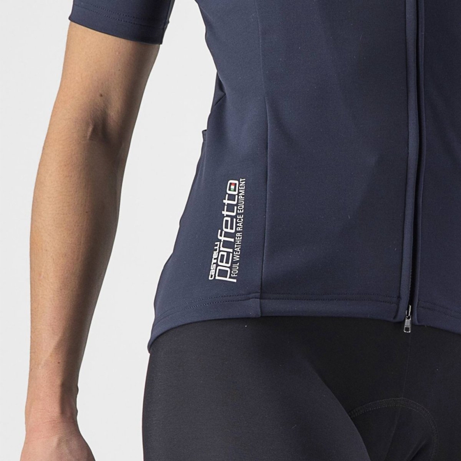 Castelli PERFETTO RoS 2W WIND Jassen Dames Blauw | 123956JPB