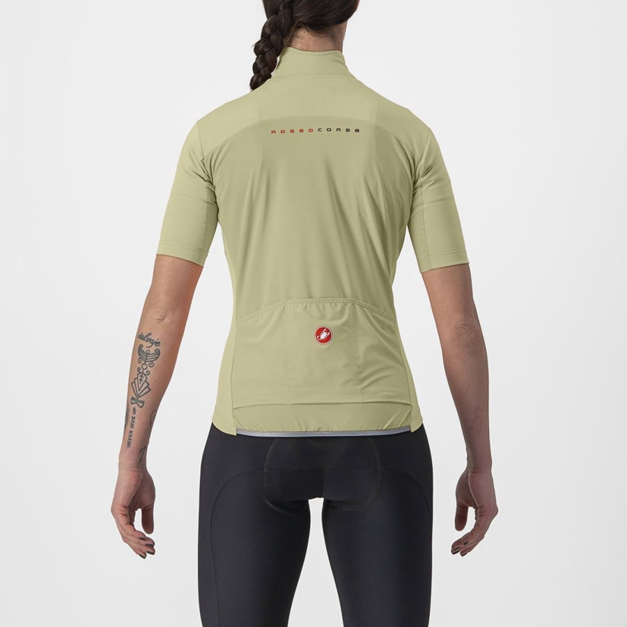 Castelli PERFETTO RoS 2W WIND Jassen Dames Groen | 324679YSN