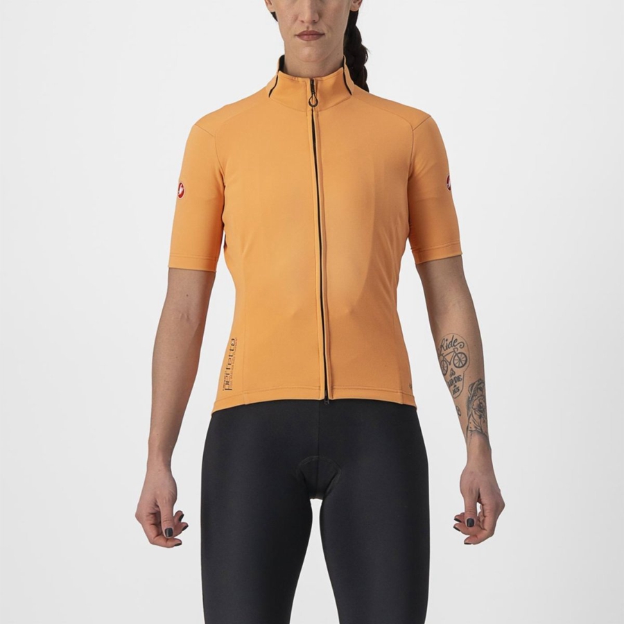 Castelli PERFETTO RoS 2W WIND Jassen Dames Bruin | 051637RBG