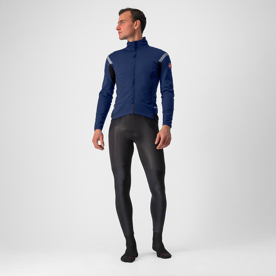 Castelli PERFETTO RoS 2 Jassen Heren Blauw Zilver | 980451EYL