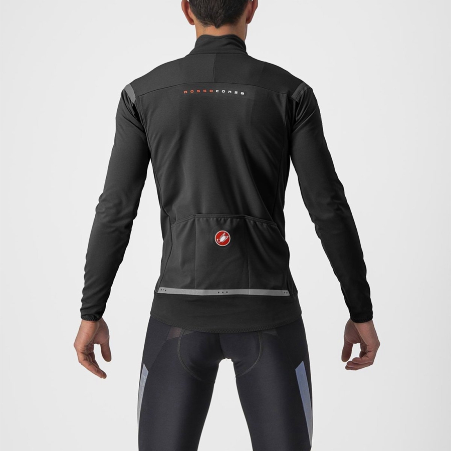 Castelli PERFETTO RoS 2 Jassen Heren Zwart Zwart | 097458GHR