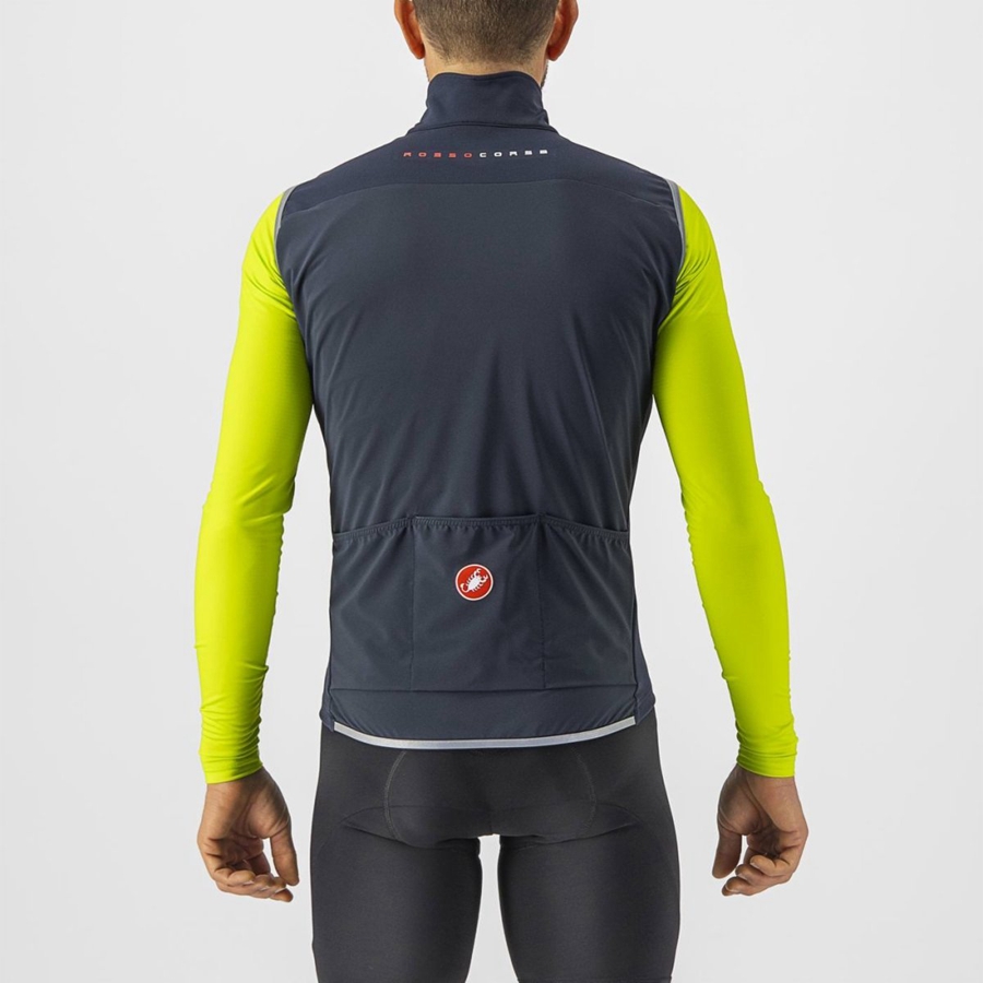 Castelli PERFETTO RoS 2 Vest Heren Blauw | 625379IEL