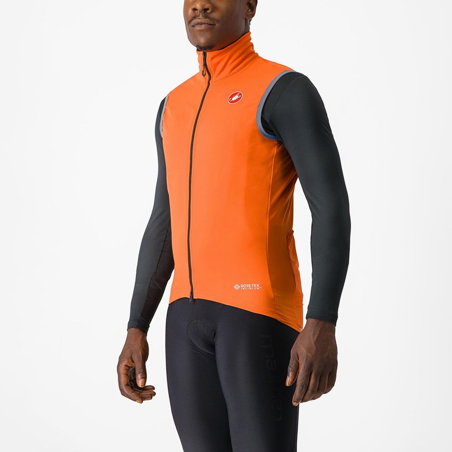 Castelli PERFETTO RoS 2 Vest Heren Rood Oranje | 374269GKX