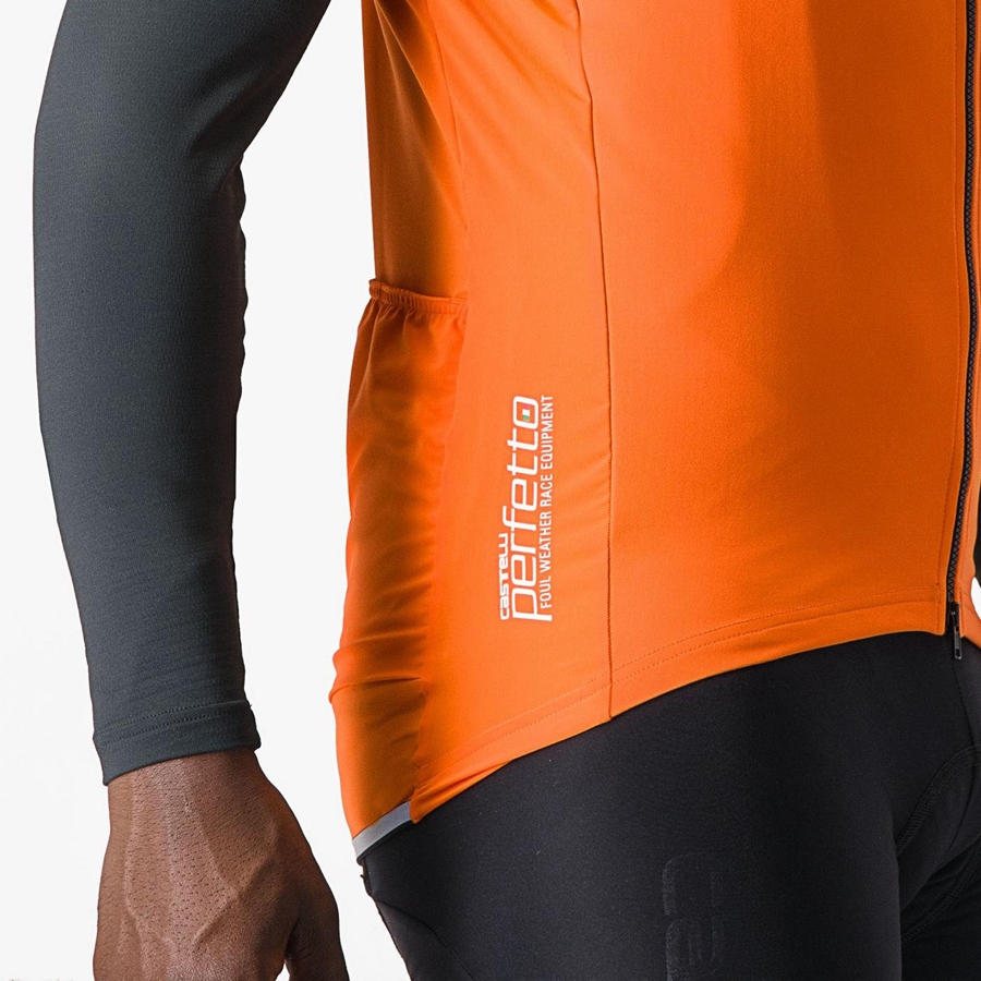 Castelli PERFETTO RoS 2 Vest Heren Rood Oranje | 374269GKX