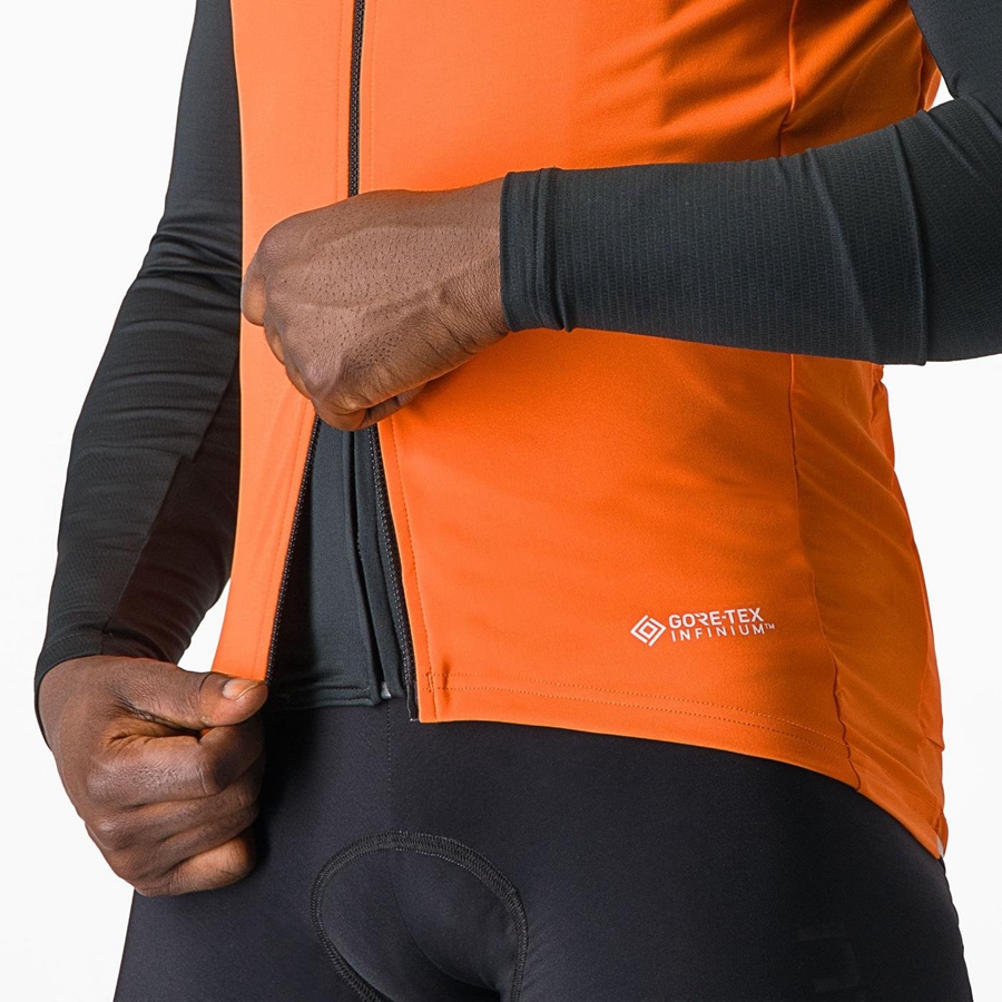 Castelli PERFETTO RoS 2 Vest Heren Rood Oranje | 374269GKX