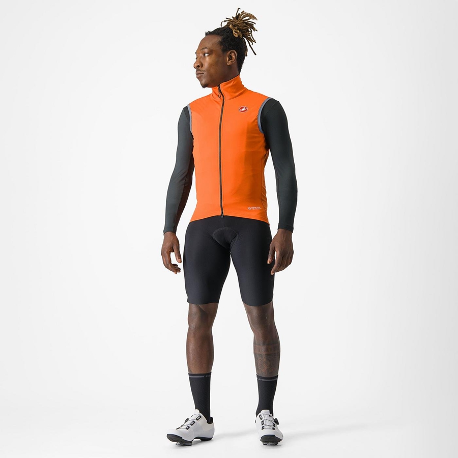 Castelli PERFETTO RoS 2 Vest Heren Rood Oranje | 374269GKX