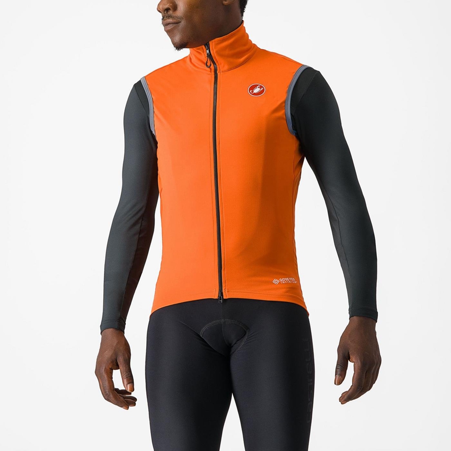 Castelli PERFETTO RoS 2 Vest Heren Rood Oranje | 374269GKX