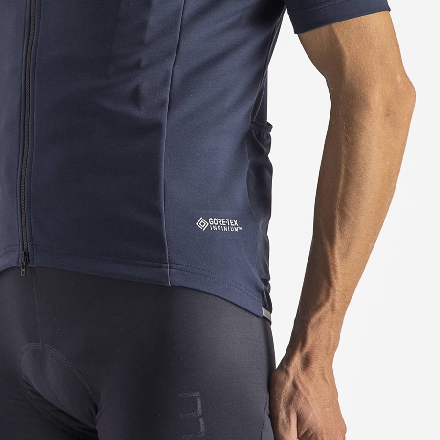 Castelli PERFETTO RoS 2 WIND Jassen Heren Blauw | 319274OUR