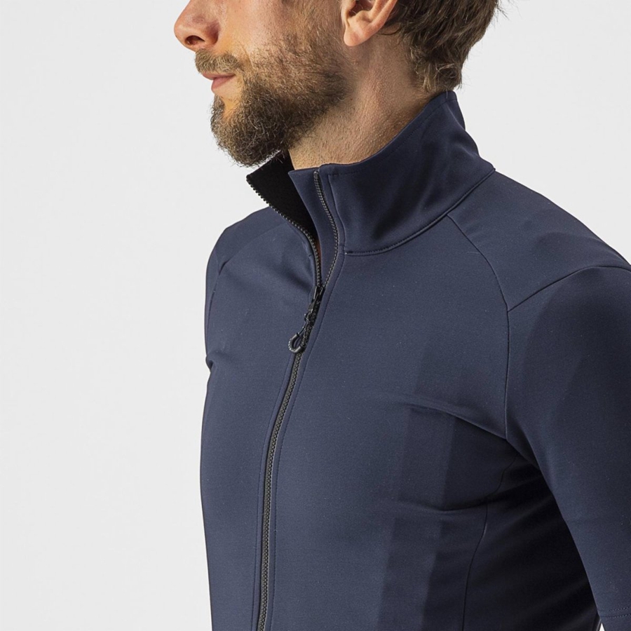 Castelli PERFETTO RoS 2 WIND Jassen Heren Blauw | 319274OUR