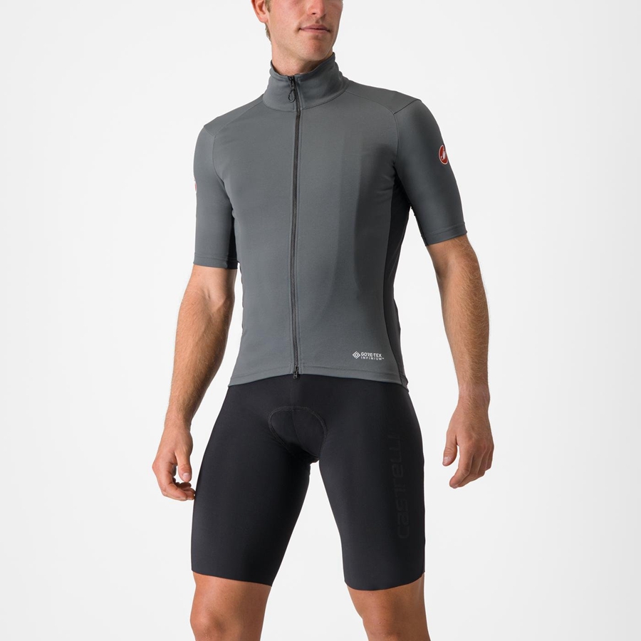 Castelli PERFETTO RoS 2 WIND Jassen Heren Grijs | 185340CGO